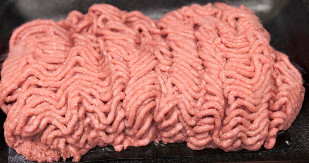 Pink slime ottenuta da Carne Separata Meccanicamente